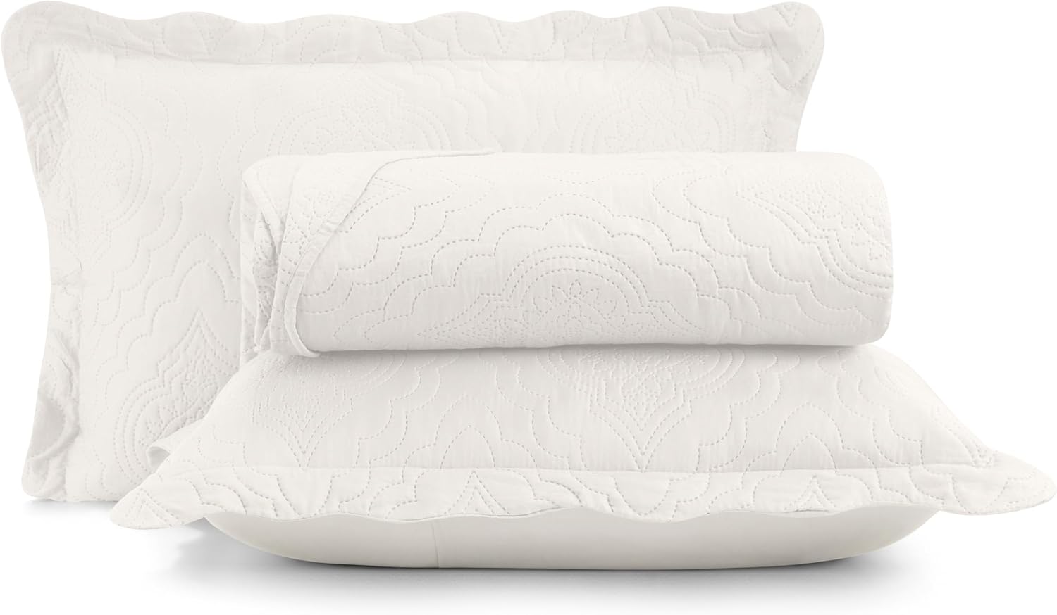 Kit Colcha Bouti Casal 03 Peças Dupla Face Teka